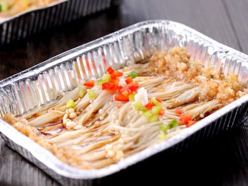 船营锡纸烤金针菇